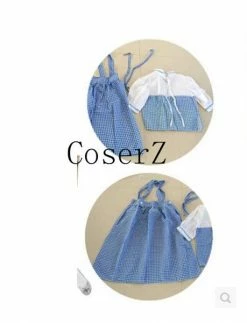 Movie/TV The Wizard Of Oz Custom Made Knee Length Dorothy Cosplay Costume