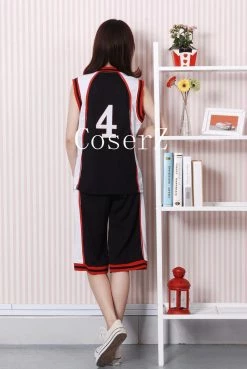 Anime KUROKO'S BASKET BALL SEIRIN School #4 10 11 Kuroko Tetsuya Guest Black Jersey Kuroko No Basuke Cosplay Costume