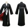 Anime Bleach Ichigo Kurosaki Bankai Cosplay Costume 1 Anime Bleach Ichigo Kurosaki Bankai Cosplay Costume