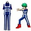 Anime Boku Hero Academia My Hero Academia Izuku Midoriya Training Suit Cosplay Costume