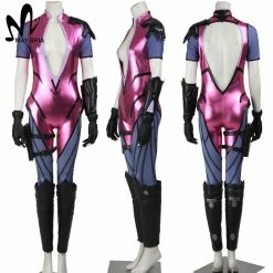 Game OW Cosplay Amelie Lacroix Widowmaker Cosplay Costume Halloween Costumes For Women Adult Sexy Widowmaker Jumpsuit