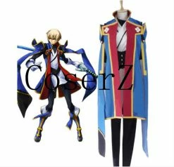 Game Blazblue Jin Kisaragi Cosplay Costume