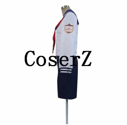Anime Free! Iwatobi Swim Club Rin Matsuoka Summer Uniform Cosplay Costume 8 Anime Free! Iwatobi Swim Club Rin Matsuoka Summer Uniform Cosplay Costume