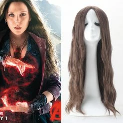 Wigs Scarlet Witch Wig, Avengers Age Of Ultron Wanda Maximoff Cosplay Wig