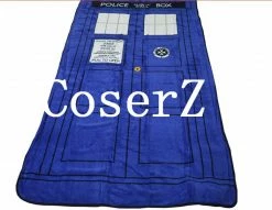 Movie/TV Doctor Who Tardis Blankets Coral Fleece Police Box Cosplay Costume