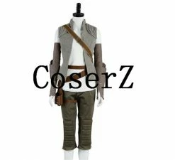 Movie/TV Star Wars 8 Cosplay Costume The Last Jedi Rey Adult Halloween Carnival Cosplay Costume