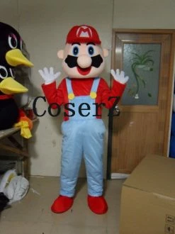 Game Super Mario Luigi Brothers Mascot Costume Fancy Party Cute Cosplay Costumes
