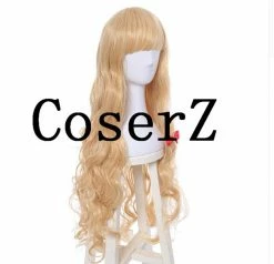 Game SINoALICE Little Red Riding Hood Cosplay Long Blonde Hair