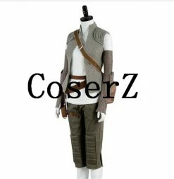 Movie/TV Star Wars 8 Cosplay Costume The Last Jedi Rey Adult Halloween Carnival Cosplay Costume