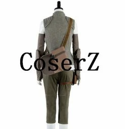 Movie/TV Star Wars 8 Cosplay Costume The Last Jedi Rey Adult Halloween Carnival Cosplay Costume