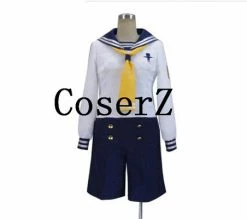 Anime Free! Iwatobi Swim Club Nagisa Hazuki Sailor Suit Uniform Cosplay Costume