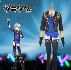 Anime Tsukiuta Six Gravity Satsuki Aoi Stage Cosplay Costume Halloween Costume