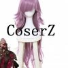 Game SINoALICE Cinderella Cosplay Long Purple Cosplay Hair