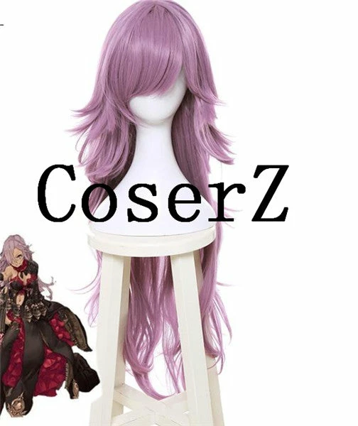 Game SINoALICE Cinderella Cosplay Long Purple Cosplay Hair 3 Game SINoALICE Cinderella Cosplay Long Purple Cosplay Hair