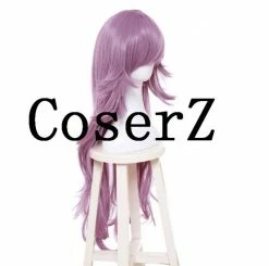 Game SINoALICE Cinderella Cosplay Long Purple Cosplay Hair