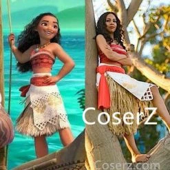 Princess Moana Costume, Moana Dress