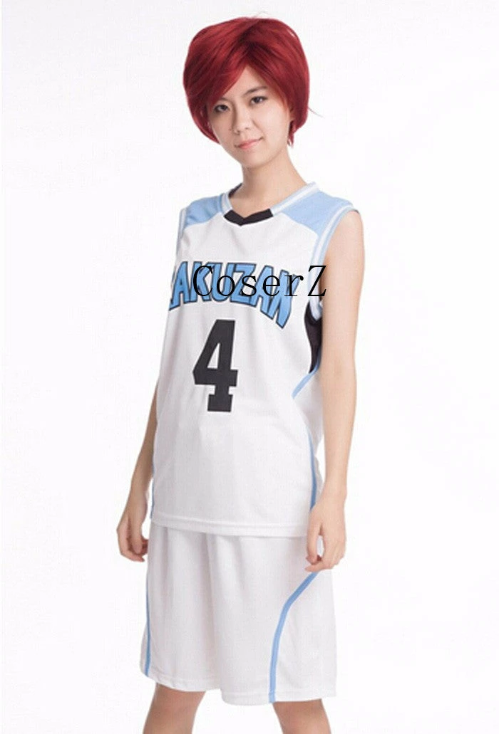 Anime KUROKO'S BASKET BALL Kuroko No Basuke RAKUZAN School Basket Ball Cosplay Costume 3 Anime KUROKO'S BASKET BALL Kuroko No Basuke RAKUZAN School Basket Ball Cosplay Costume