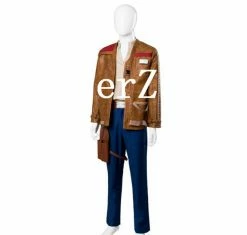 Movie/TV Star Wars 8 Costume The Last Jedi Finn Adult Halloween Cosplay Costume