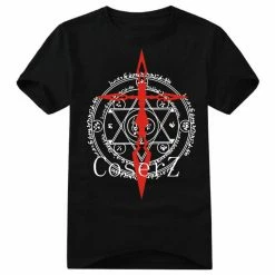 Anime Fate/stay Night Saber Short Sleeve Printed T-shirt Cosplay Costume