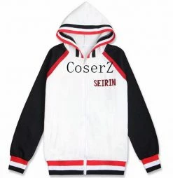 Anime Kuroko's Basket Ball / Kuroko No Basuke SEIRIN School Uniform Cosplay Costume