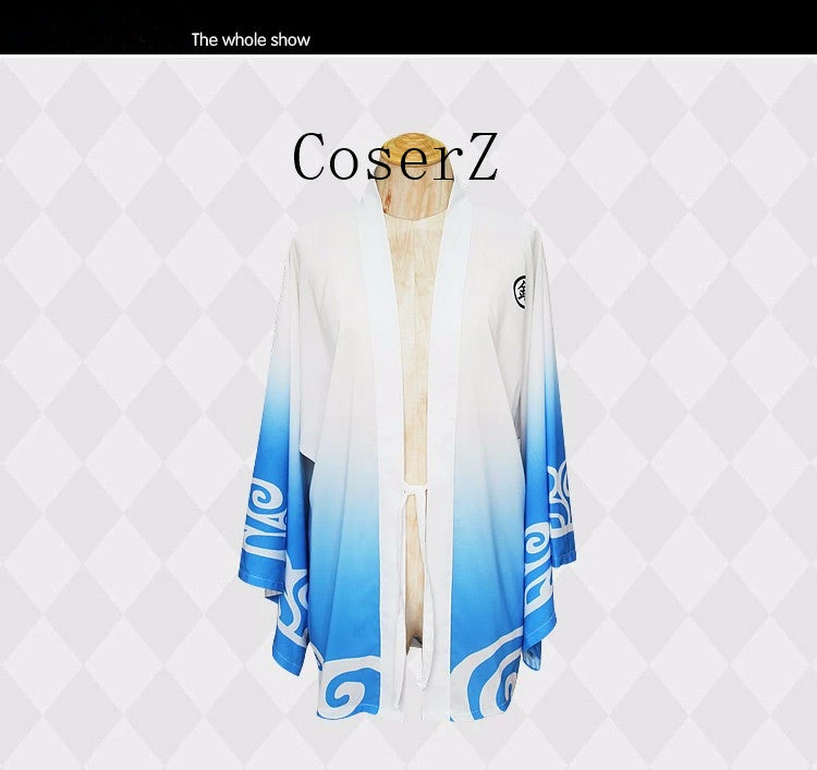 Anime Gintama Silver Soul Haori Cosplay Costume Halloween Costume 4 Anime Gintama Silver Soul Haori Cosplay Costume Halloween Costume