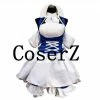 Anime Chobits Cosplay Costume Blue Maid Costume