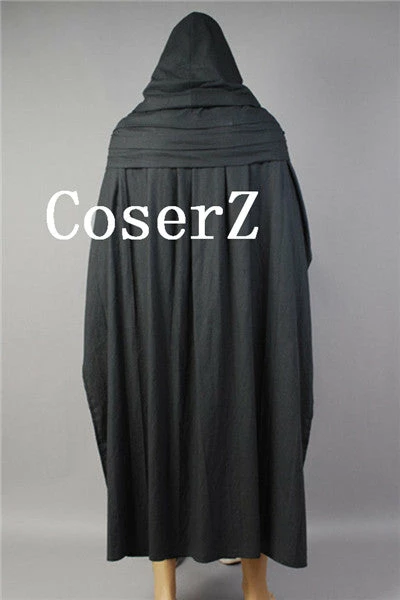 Movie/TV Star Wars Darth Revan Black Outfit Cape Cloak Cosplay Costume 7 Movie/TV Star Wars Darth Revan Black Outfit Cape Cloak Cosplay Costume