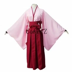 Anime Fate Grand Order Sakura Saber Okita Souji Kendo Uniform Cosplay Costume