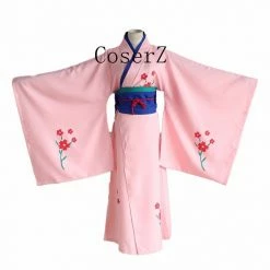 Anime Silver Soul Gintama Shimura Tae Cosplay Costume