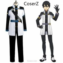 Anime Custom Sword Art Online Ordinal Skala OS Kirito Kirigaya Cosplay Costume