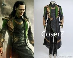 Comic Custom-made Loki Costume Outfit, Loki Cosplay Costume