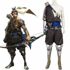 Game Hanzo Shimada Cosplay Costume Hanzo Cosplay Suit