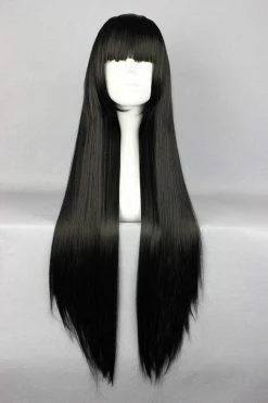 Wigs 80cm Long Shakugan No Black Cosplay Costume Wig