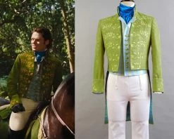 Princess Cinderella 2015 Prince Charming Richard Madden Forest Cosplay Costume