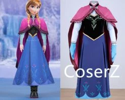 Princess Custom-made Anna Dress, Anna Costume, Anna Cosplay