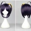 Wigs Lovelive New Two Braids Dark Purple 35cm Chuunibyou Demo Koi Ga Shitai Takanashi Rikka Cosplay Wig