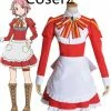 Custom-made Sword Art Online Lisbeth Maid Anime Cosplay Costume