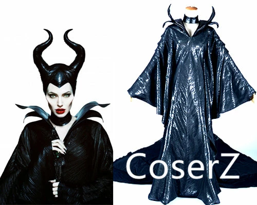 Princess Maleficent Costume, Maleficent Cosplay Costume Outfit 3 Princess Maleficent Costume, Maleficent Cosplay Costume Outfit