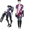 Game Women's OW Widowmaker Amelie Lacroix Cosplay Costume