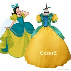 Princess Cartoon Cinderellar Evil Sisters Stepsister Drizella Dress, Drizella Costume