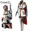 Game Custom-made Final Fantasy XIIIFF13 Lightning Eclair Farron Cosplay Custume