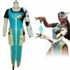 OW Symmetra Cosplay Game Hero Symmetra Costume Full Set Adult Women Halloween Cosplay Costume 2 OW Symmetra Cosplay Game Hero Symmetra Costume Full Set Adult Women Halloween Cosplay Costume