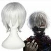 Wigs Tokyo Ghoul Ken Kaneki Cosplay Wig