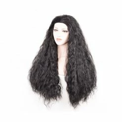 Wigs Moana Wig, Moana Cosplay Wig Long Black Brown Curly Hair Halloween Party Cosplay Wig 31.5inch