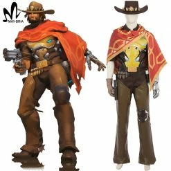 Game OW Jesse McCree Cosplay Costume Halloween Costume