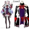 Anime Custom-made Sword Art Online SAO Scale OF Yuna Cosplay Costume