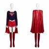 Comic Supergirl Costume Women Full Set Supergirl Cosplay Costume With Boots Cover