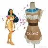 Princess Pocahontas Costume, Pocahontas Cosplay Costume