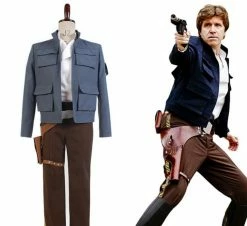 Movie/TV Star Wars Empire Strikes Back Han Solo Cosplay Costume