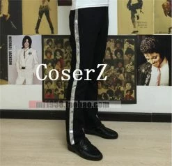 Movie/TV Michael Jackson Billie Jean Pant Cosplay Costume